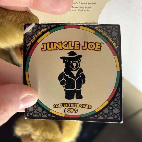 Vintage Jungle Joe Safari Friends Talking Teddy Bear - Picture 4 of 5